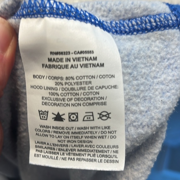 Royal Blue Nike Hoodie Sweatshirt size Youth Medium - Picture 8 of 9